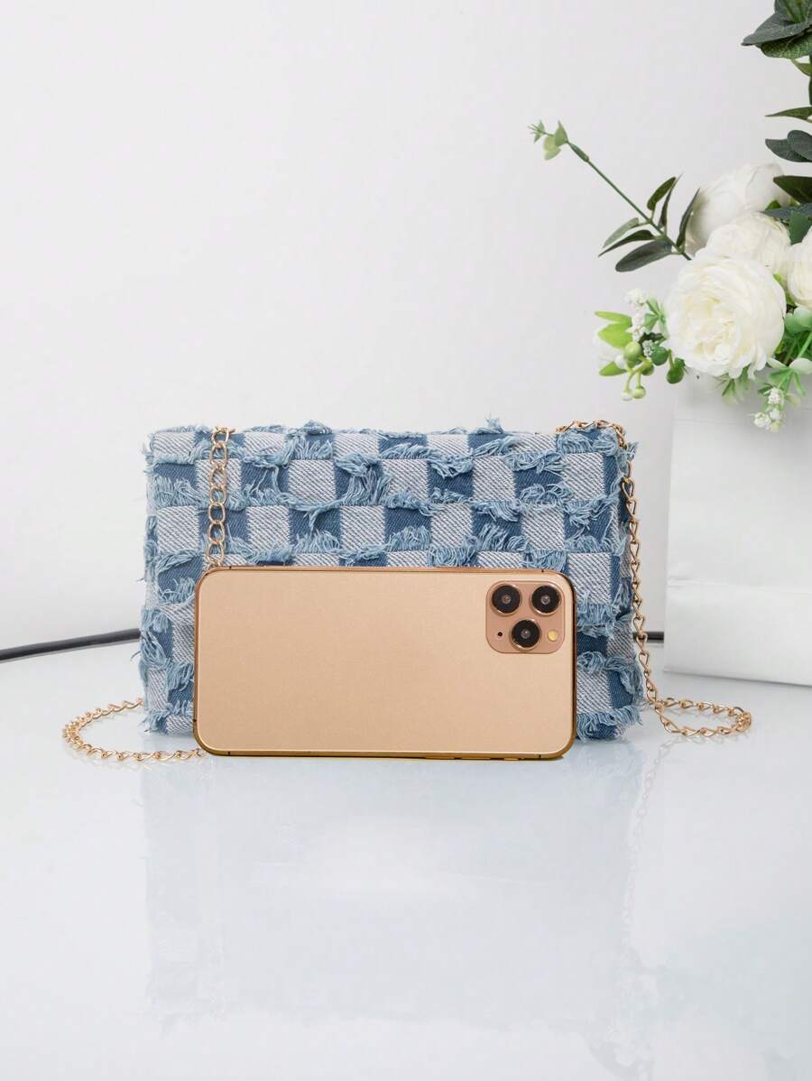 Women's European American Style Square Bag Spring Summer Crossbody Sweet Small Shoulder Bag Western Purse Fashion Daily Use