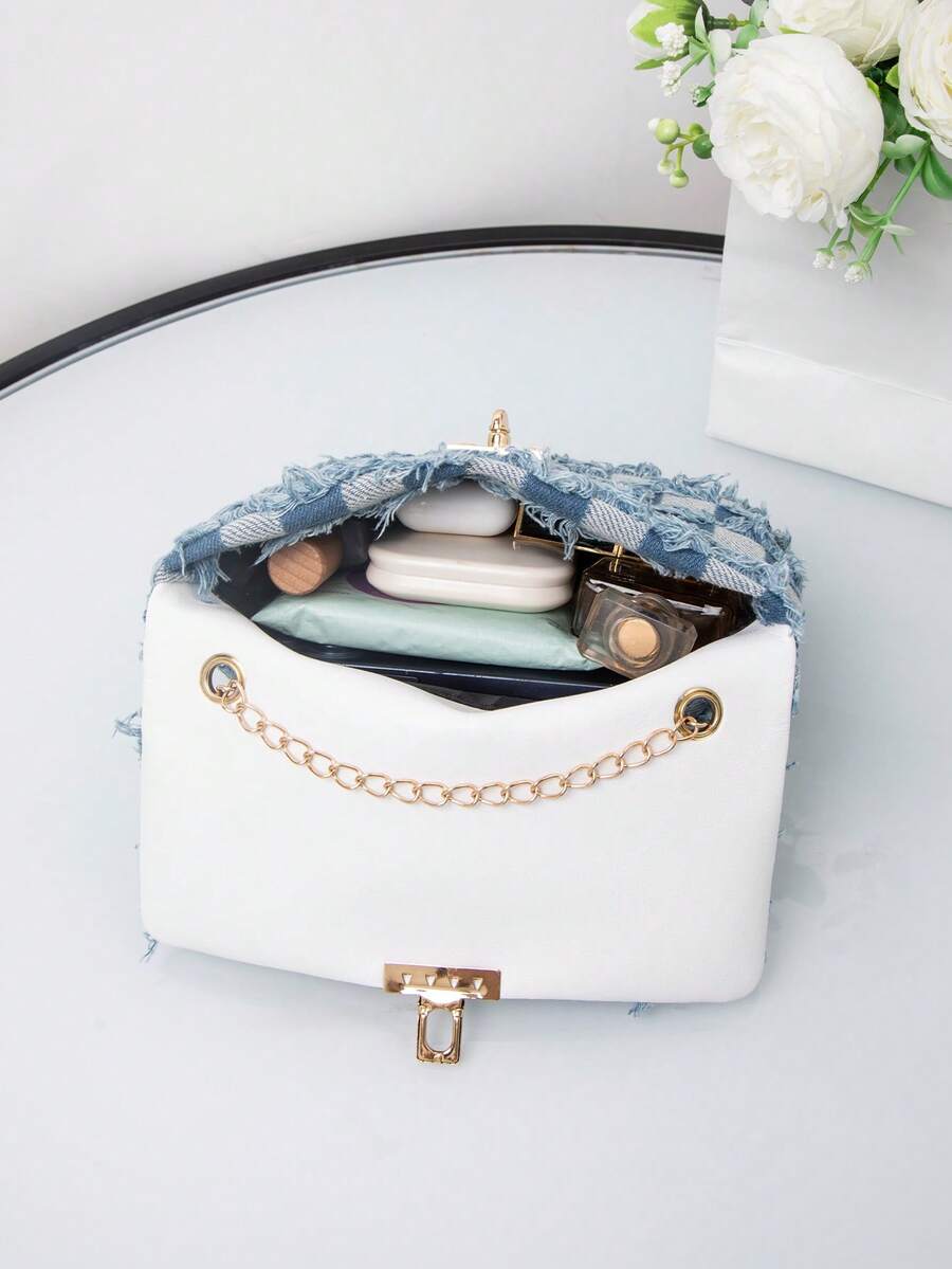 Women's European American Style Square Bag Spring Summer Crossbody Sweet Small Shoulder Bag Western Purse Fashion Daily Use
