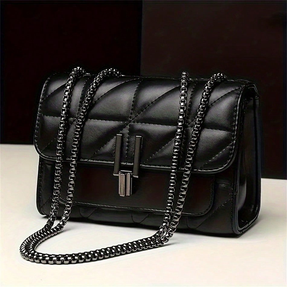 Women's Autumn Winter Mini Plaid Crossbody Bag Elegant Flap Shoulder Bag With Wallet Set Fashion Daily Casual Handbag Girls