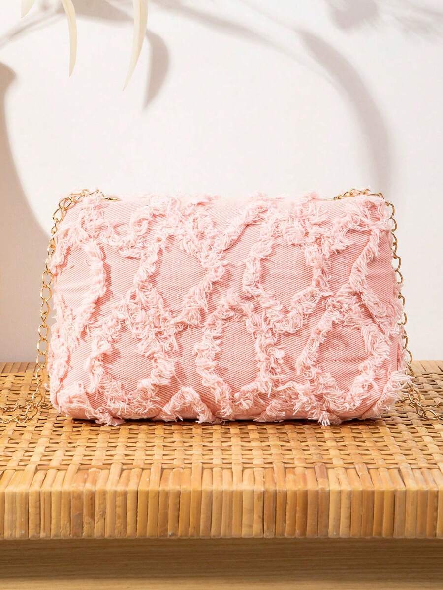 Women's European American Style Square Bag Spring Summer Crossbody Sweet Small Shoulder Bag Western Purse Fashion Daily Use