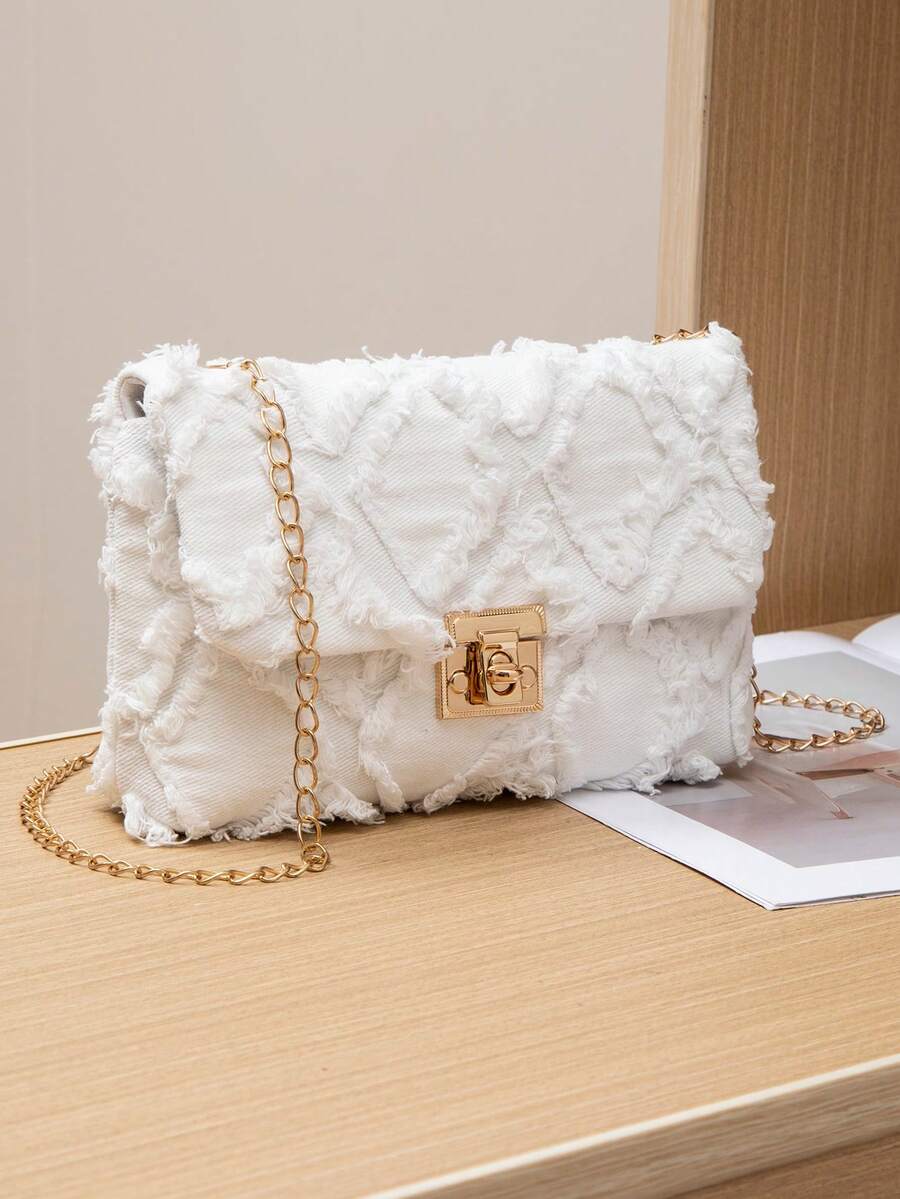 Women's European American Style Square Bag Spring Summer Crossbody Sweet Small Shoulder Bag Western Purse Fashion Daily Use