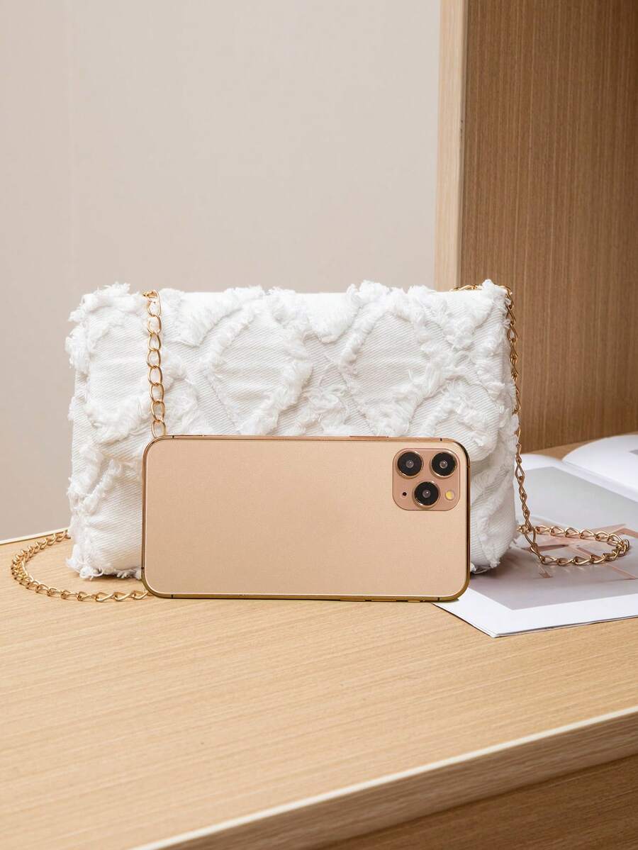Women's European American Style Square Bag Spring Summer Crossbody Sweet Small Shoulder Bag Western Purse Fashion Daily Use