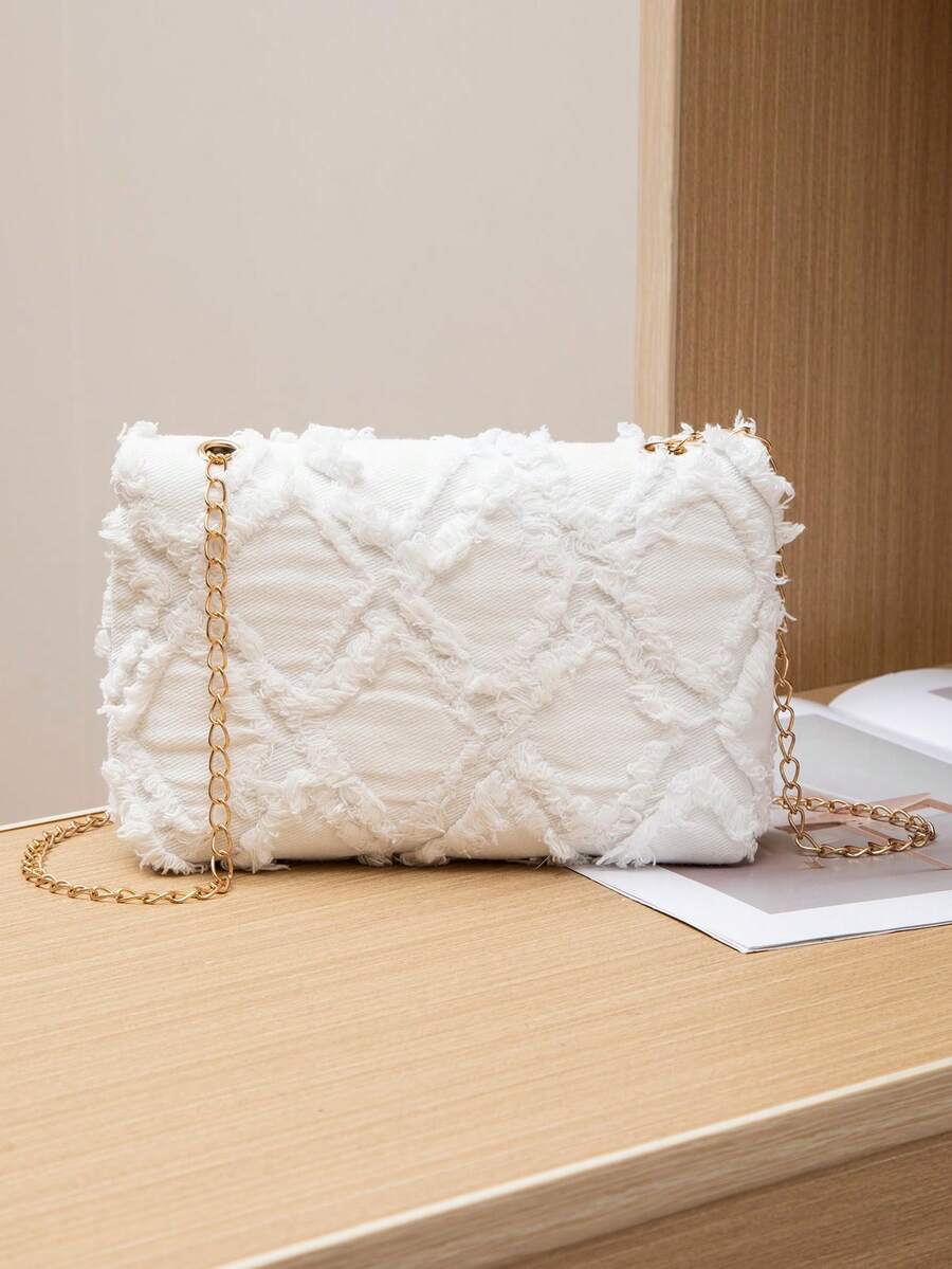 Women's European American Style Square Bag Spring Summer Crossbody Sweet Small Shoulder Bag Western Purse Fashion Daily Use