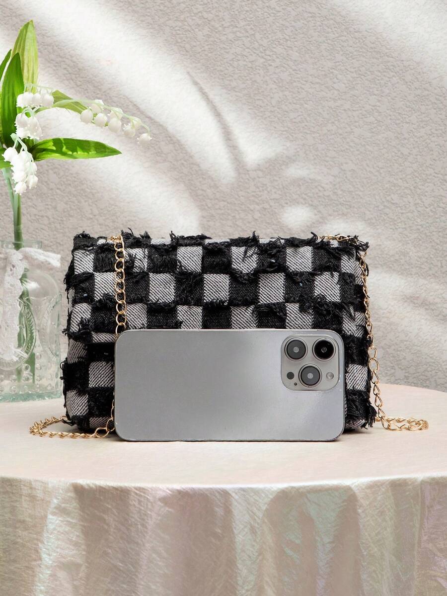 Women's European American Style Square Bag Spring Summer Crossbody Sweet Small Shoulder Bag Western Purse Fashion Daily Use