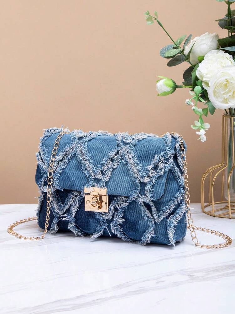 Women's European American Style Square Bag Spring Summer Crossbody Sweet Small Shoulder Bag Western Purse Fashion Daily Use