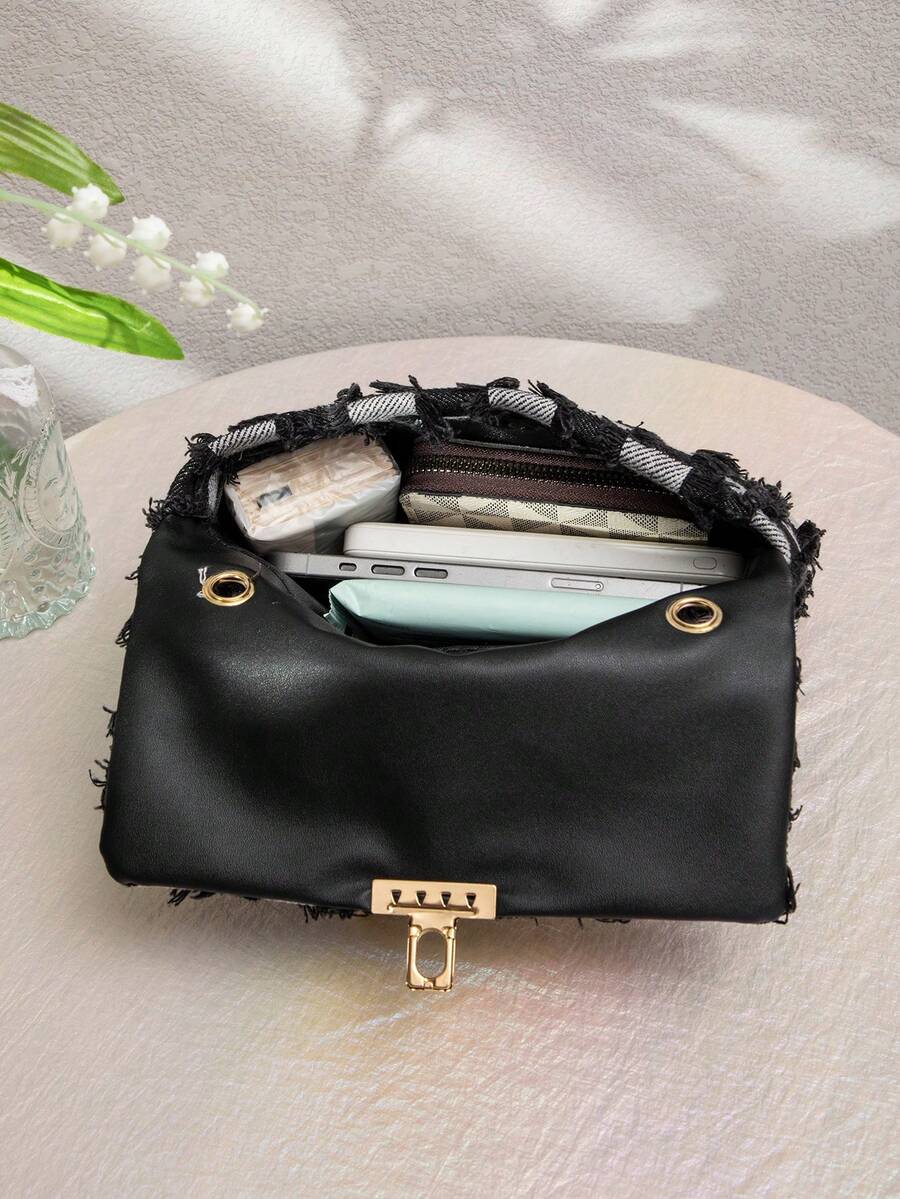 Women's European American Style Square Bag Spring Summer Crossbody Sweet Small Shoulder Bag Western Purse Fashion Daily Use