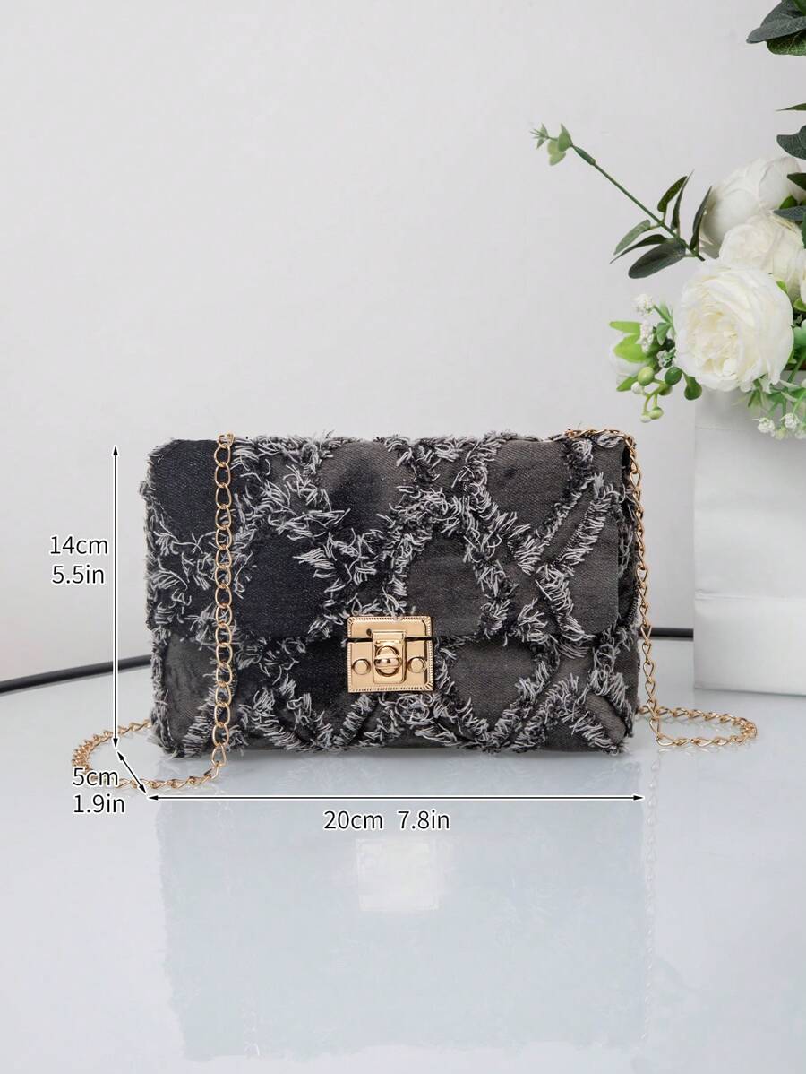 Women's European American Style Square Bag Spring Summer Crossbody Sweet Small Shoulder Bag Western Purse Fashion Daily Use