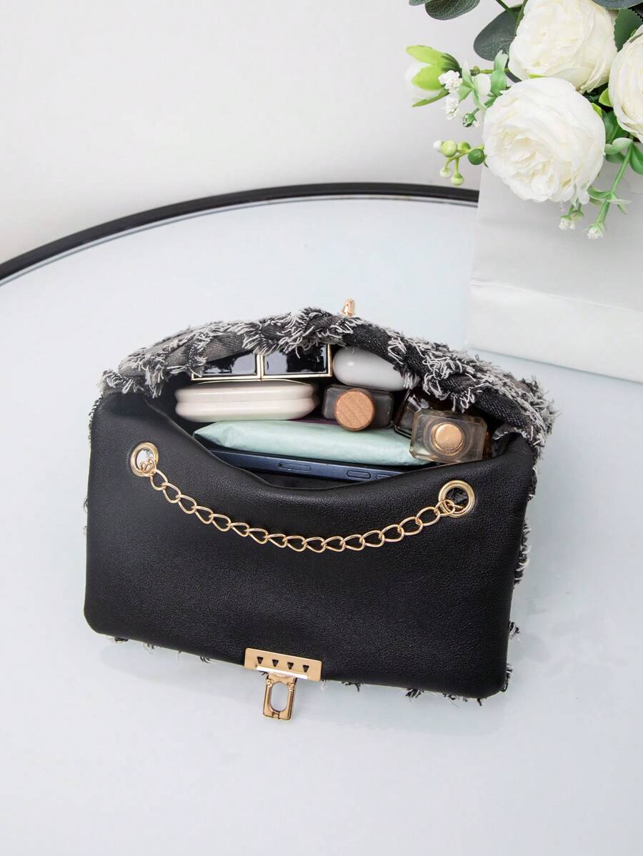 Women's European American Style Square Bag Spring Summer Crossbody Sweet Small Shoulder Bag Western Purse Fashion Daily Use