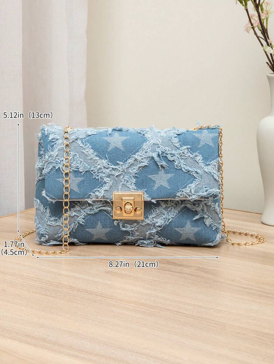 Women's European American Style Square Bag Spring Summer Crossbody Sweet Small Shoulder Bag Western Purse Fashion Daily Use