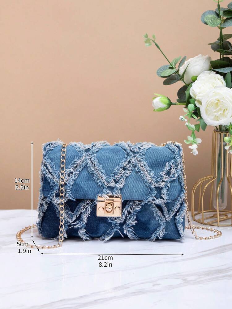 Women's European American Style Square Bag Spring Summer Crossbody Sweet Small Shoulder Bag Western Purse Fashion Daily Use