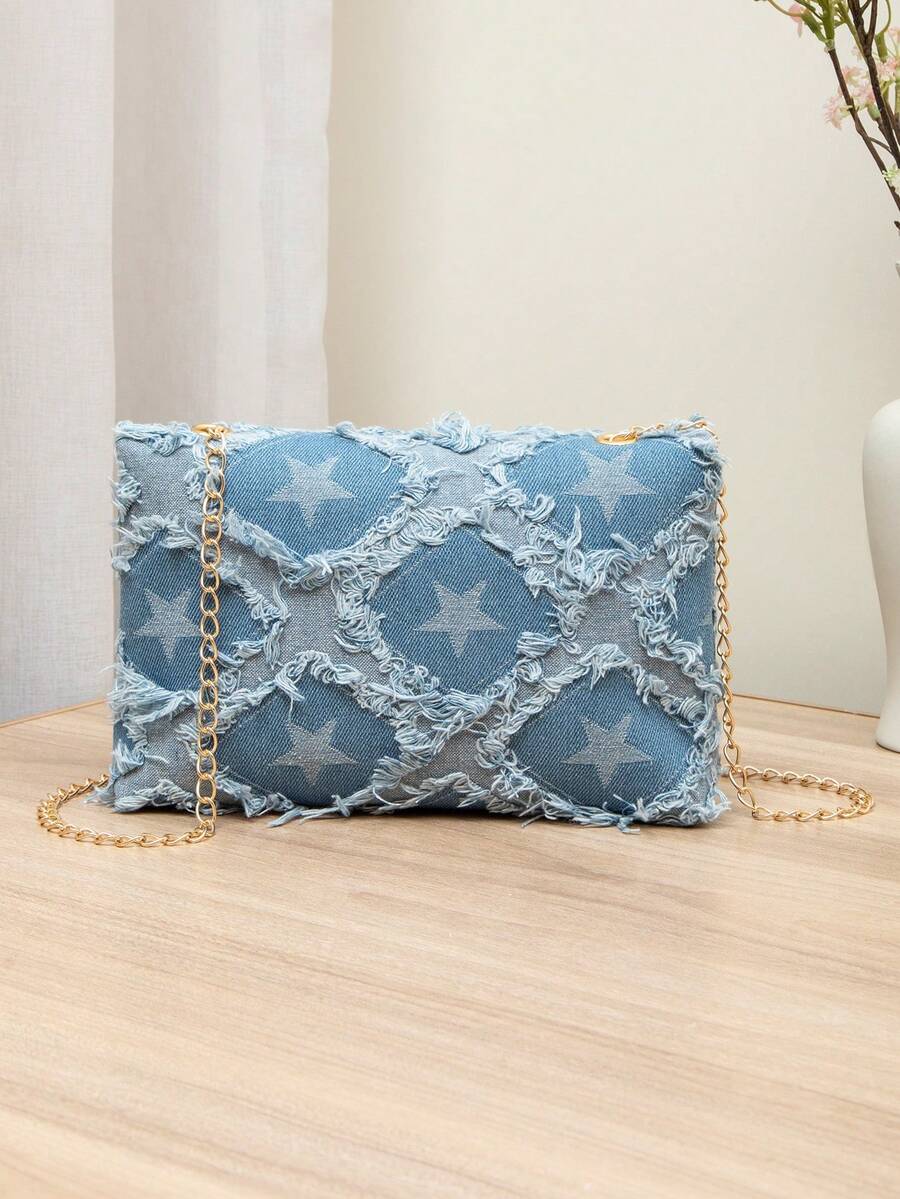 Women's European American Style Square Bag Spring Summer Crossbody Sweet Small Shoulder Bag Western Purse Fashion Daily Use