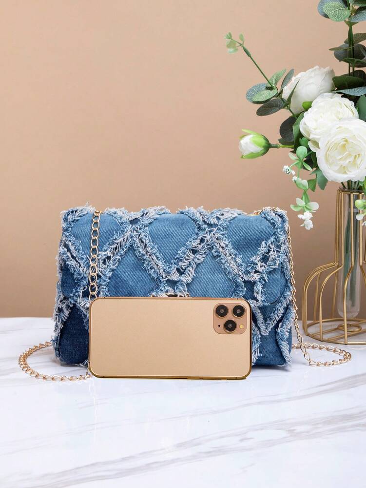 Women's European American Style Square Bag Spring Summer Crossbody Sweet Small Shoulder Bag Western Purse Fashion Daily Use