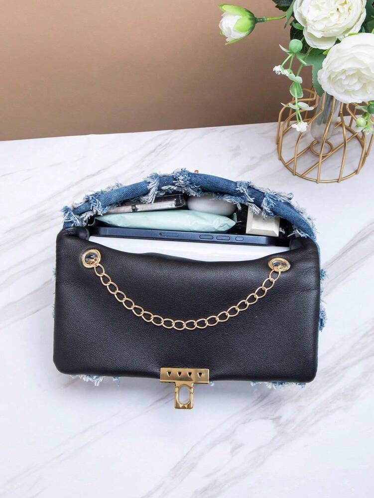 Women's European American Style Square Bag Spring Summer Crossbody Sweet Small Shoulder Bag Western Purse Fashion Daily Use