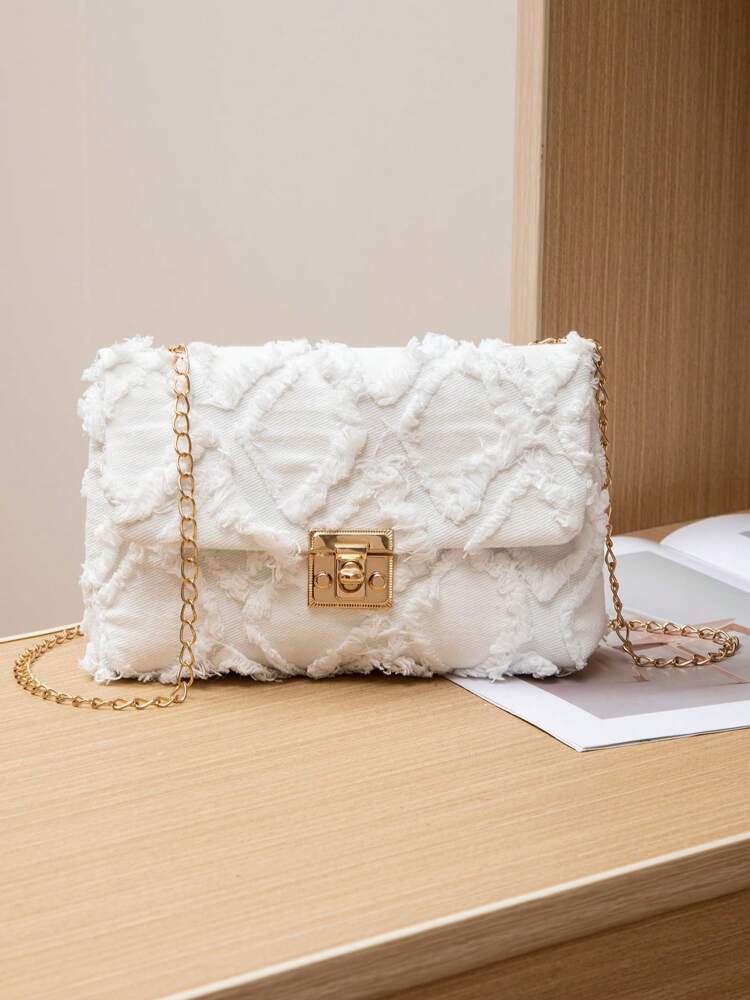 Women's European American Style Square Bag Spring Summer Crossbody Sweet Small Shoulder Bag Western Purse Fashion Daily Use